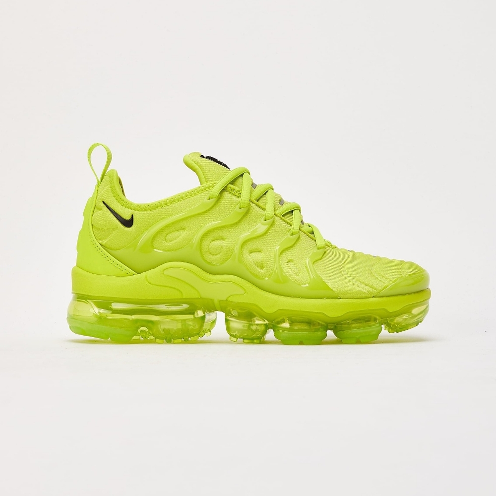 Like New Nike Air VaporMax Plus "Tennis Ball" Women's 6.5 Volt Green